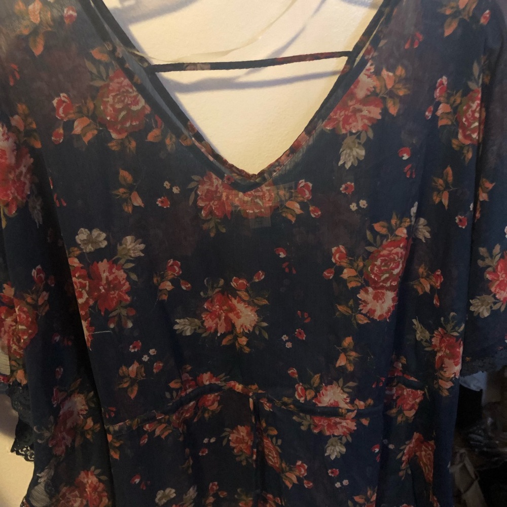 Flowy Floral Blouse
